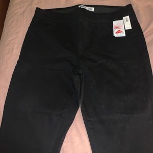 old navy never fade black jeans